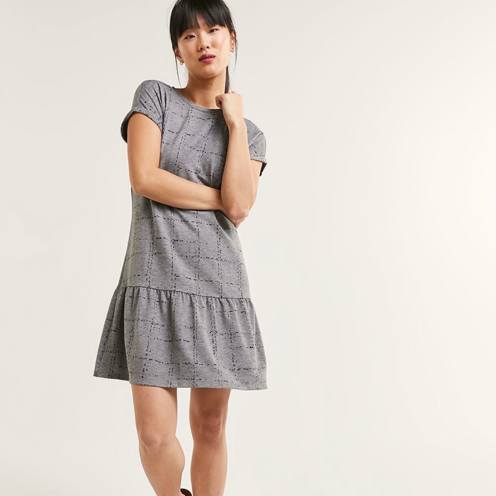 Reitmans boat beck French terry shift dress (size M)
